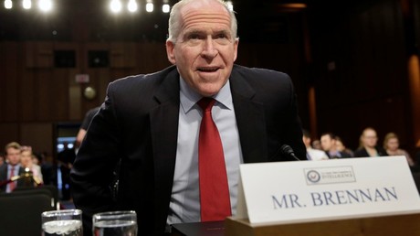 FILE PHOTO: CIA Director John Brennan arrives at the Senate Intelligence Committee hearing on 