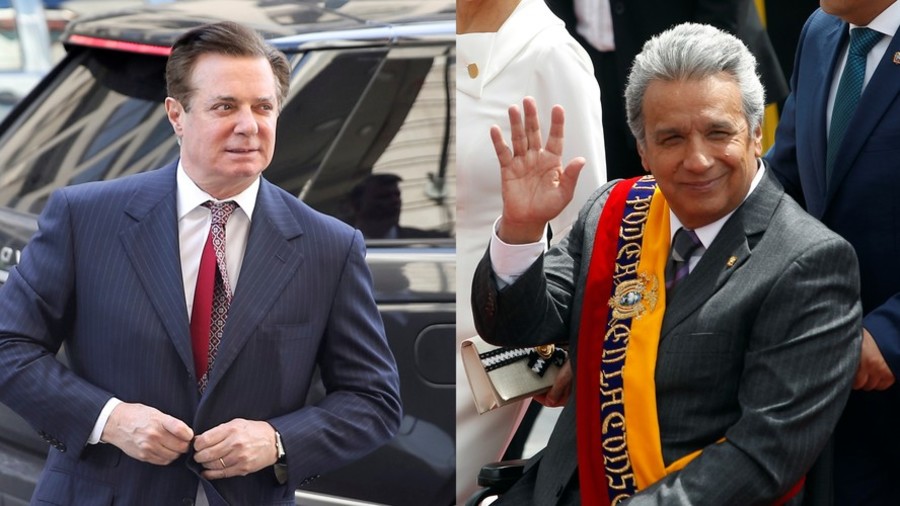 Manafort talked to Ecuadorâs president on getting rid of Assange â report