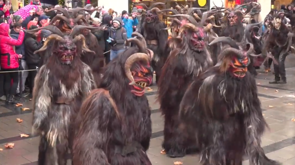 Run, Krampus, run: Army of Xmas demons descends on Munich ...