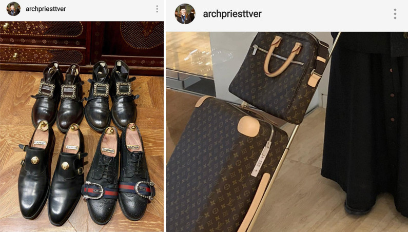 Russian ‘Gucci’ priest causes outrage posting luxury items on Instagram, says sorry for ‘sin ...