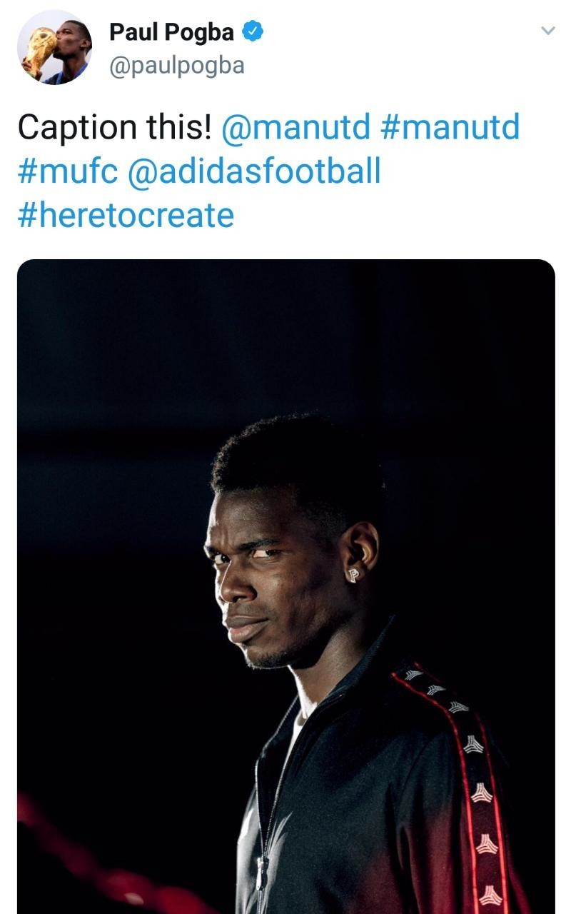  © Twitter / Paul Pogba 