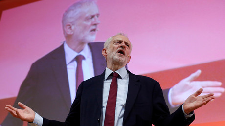 Jeremy Corbyn is pictured on December 7, 2018. © Reuters / Pedro Nunes
