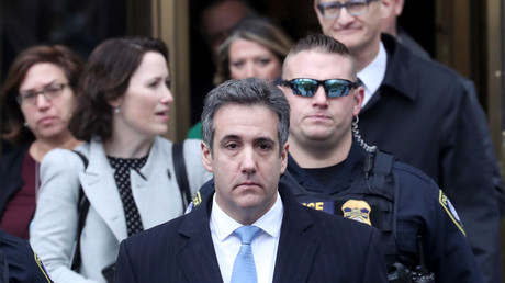 Michael Cohen leaves court after receiving three years in prison © Reuters / Shannon Stapleton