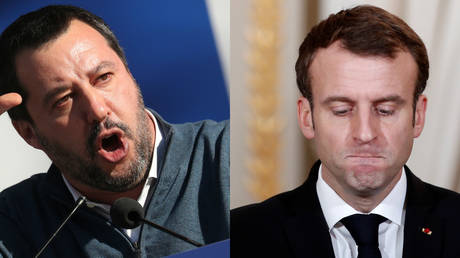 ‘President against his people’: Salvini openly backs Yellow Vest protesters, lashing out at Macron