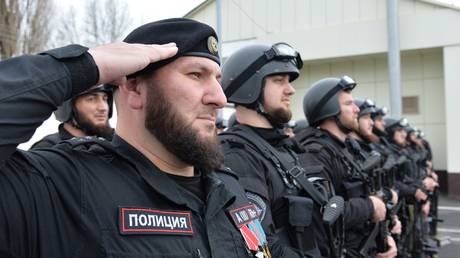 FILE PHOTO. Chechen police officers. ©Sputnik / Said Tsarnaev