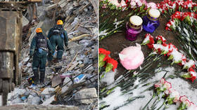 31 bodies pulled from debris of building partially destroyed by house blast in Russia