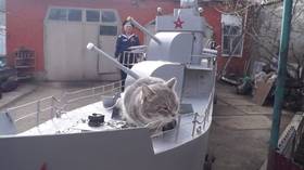 Need a bigger boat: Navy veteran builds massive replica of vessel he served on (VIDEO)