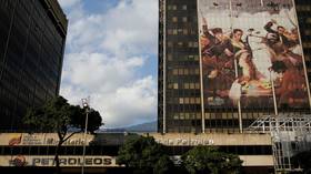 Headquarters of the Venezuelan oil company PDVSA in Caracas, Venezuela January 28, 2019. © Reuters/Carlos Garcia Rawlins