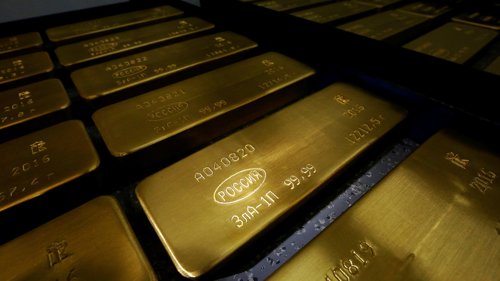 Russia leads global gold purchases to reduce reliance on US dollar — RT ...