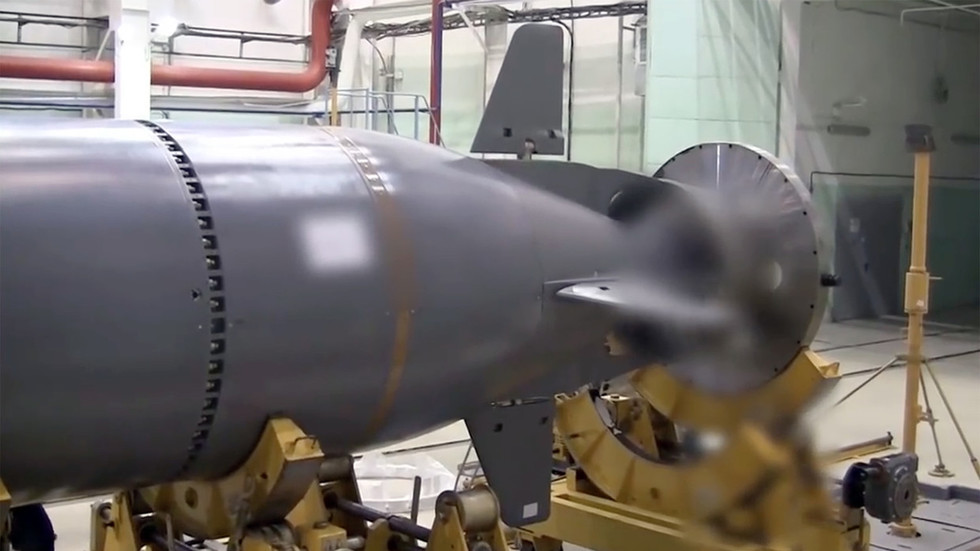 1st ever VIDEO of Russian Poseidon underwater nuke drone ‘field-test ...