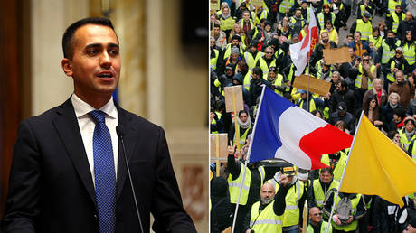 ‘Winds of change crossed the Alps’: Italy’s deputy PM meets Yellow Vest 'leaders'