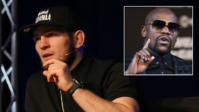 'Summer, Moscow, Luzhniki': Khabib once again fuels talk about Mayweather fight