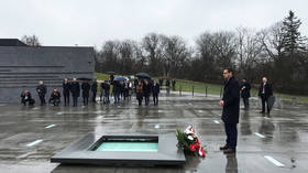 Poland's Prime Minister Mateusz Morawiecki visits the Ulma Family Museum of Poles Who Saved Jews during WWII in Markowa, Poland February 2, 2018.