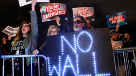 16 states sue Trump over use of emergency powers to build border wall