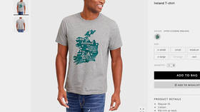 ‘What’s with the windmill?’ J.Crew puzzles Twitter with bizarre St Patrick’s Day shirt