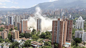 WATCH Pablo Escobar's home blown to pieces in Colombia