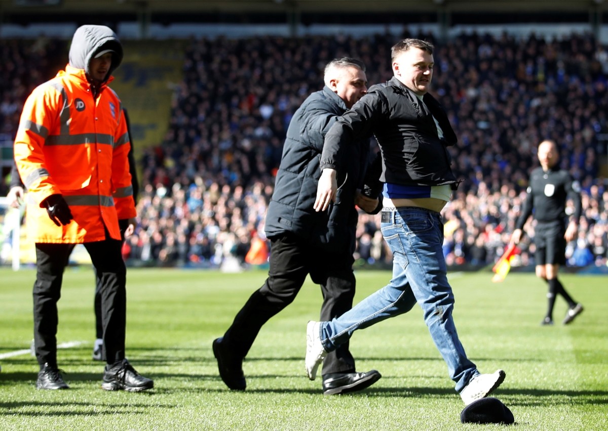 Aston Villa’s Jack Grealish attacked by spectator in derby at Birmingham City