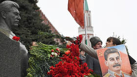 ‘Burn in hell’: Anti-communists detained after outburst during Stalin’s commemoration (VIDEO)