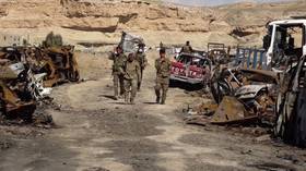 FIRST IMAGES of SDF forces in liberated ISIS camp near Baghouz, Syria