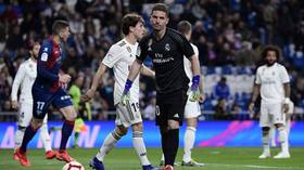 Zidane picks son Luca in goal for Real Madrid vs Huesca – but he concedes after just 3 MINUTES