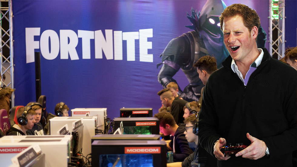 Gamers Rise Up Against Prince Harry After He Calls To Ban Addictive - gamers rise up against prince harry after he calls to ban addictive fortnite rt uk news