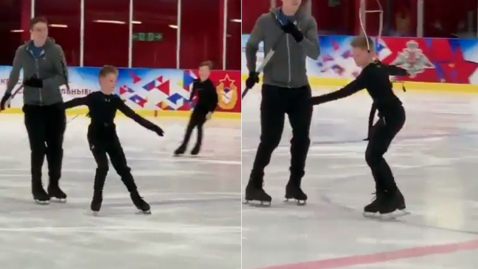 Ice ice baby! Budding Russian skating sensation, 12, lands quintuple