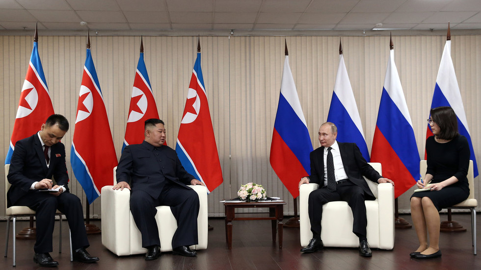 ‘We have no secrets from US’: Putin says he is ready to tell Trump about Kim talks ‘We have no secrets from US’: Putin says he is ready to tell Trump about Kim talks