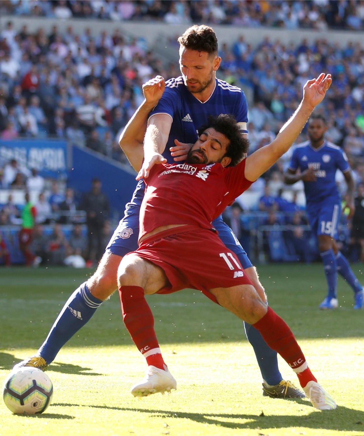 'That was a dive AND a penalty': Mohamed Salah earns spot-kick as ...