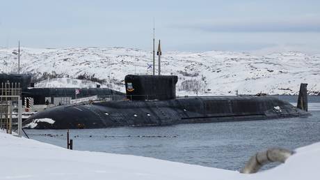 FILE PHOTO. The Borei-class nuclear submarine Yuri Dolgoruki. © Sputnik / Pavel Lvov