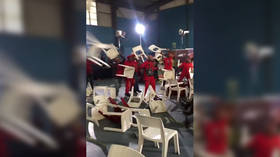 Chairs thrown as South African TV debate descends into mass brawl (VIDEO)