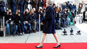 Snub? Theresa May arrives in Berlin for Brexit talks… and Merkel doesn’t come to greet her