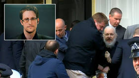 ‘Dark moment for press freedom’: Edward Snowden responds to Assange arrest 5caf1cb0dda4c89e3b8b45af