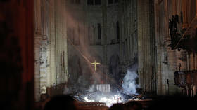 Notre Dame suffers ‘colossal’ damage as firefighters avert ‘worst case scenario’ (INTERIOR PHOTOS)
