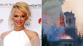 ‘Buying stairway to heaven?’ Pamela Anderson slams the rich for self-serving Notre Dame donations