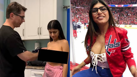 460px x 258px - Ex-porn star Mia Khalifa shares video from breast surgery after ...