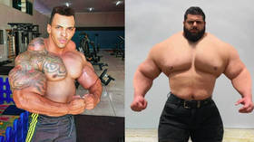 'I'll tear his head off!' Brazilian 'Hulk' muscles in on Iranian 'Hulk' MMA debut fight