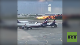 INTENSE VIDEO captures FIERY landing of Superjet-100