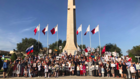 From London to the South Pole: ‘Immortal Regiment’ commemorates WWII heroes across globe