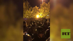 Firecrackers, scuffles & arrests: Church construction protesters face off with riot police (VIDEOS)