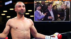 'I'm gonna p*ss in your toothless mouth': Malignaggi spits at Lobov at expletive-laden presser