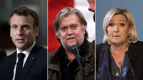 Macron suspects ‘lobbyists close to US government’ are supporting Le Pen as Bannon visits Paris