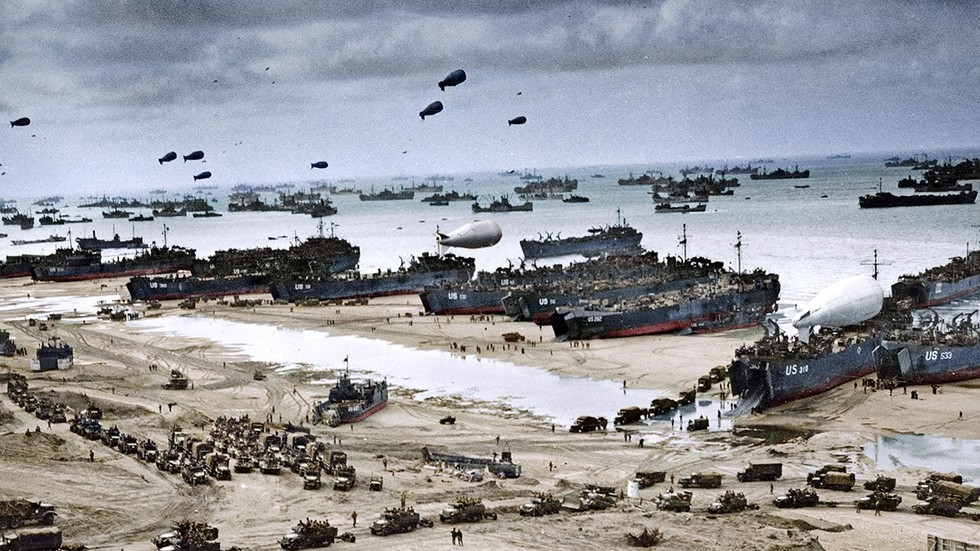 Stunning newly colorized PHOTOS bring DDay back to life — RT World News