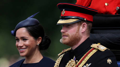 Britain's Prince Harry and Meghan, Duchess of Sussex © Reuters / Hannah McKay 