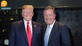 ‘His eyelids were fluttering like a lovesick teenager’: Piers Morgan slammed for Trump interview