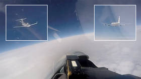Russian MoD shares COCKPIT VIDEO of Su-27 ‘escorting’ US & Swedish spy planes
