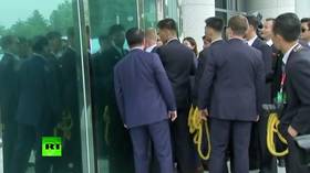 ‘I’m in US pool!’ Reporters almost go berserk during Trump-Kim DMZ meeting