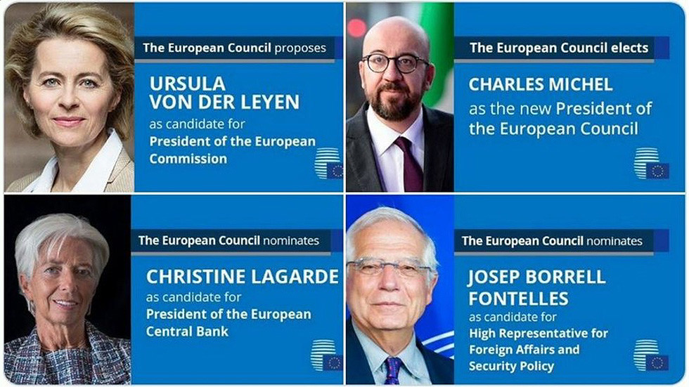 European Council appoints new leaders Who are they? Quick facts — RT