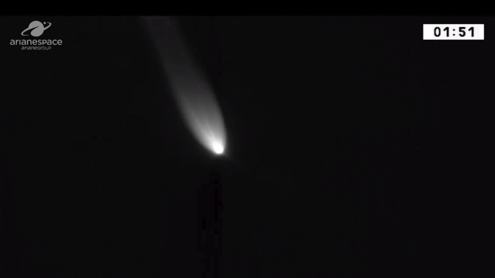 UAE spy satellite crashes into Atlantic after ‘major anomaly’ with Arianespace Vega rocket UAE spy satellite crashes into Atlantic after ‘major anomaly’ with Arianespace Vega rocket