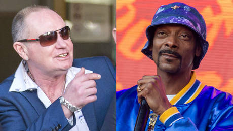 ‘Cannabis v booze!’ Football legend Gazza challenges rap star Snoop Dogg to boxing match 