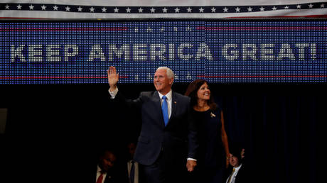 Panic rumors fly as Pence cancels trip after Russian sub accident